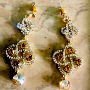 Gold and Silver earrings